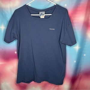 Vintage Old School Reebok Shirt with rare neckline